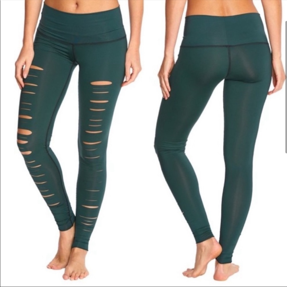 Teeki Laser Cut Farmer’s Daughter Hot Pants Leggings Size XS